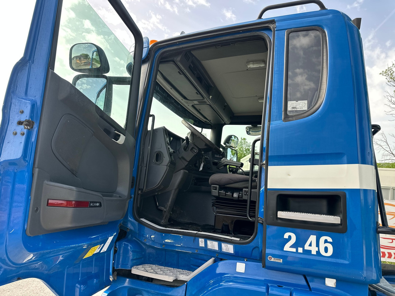 Camião polibenne SCANIA G450 8x4 Abrollkipper: foto 13