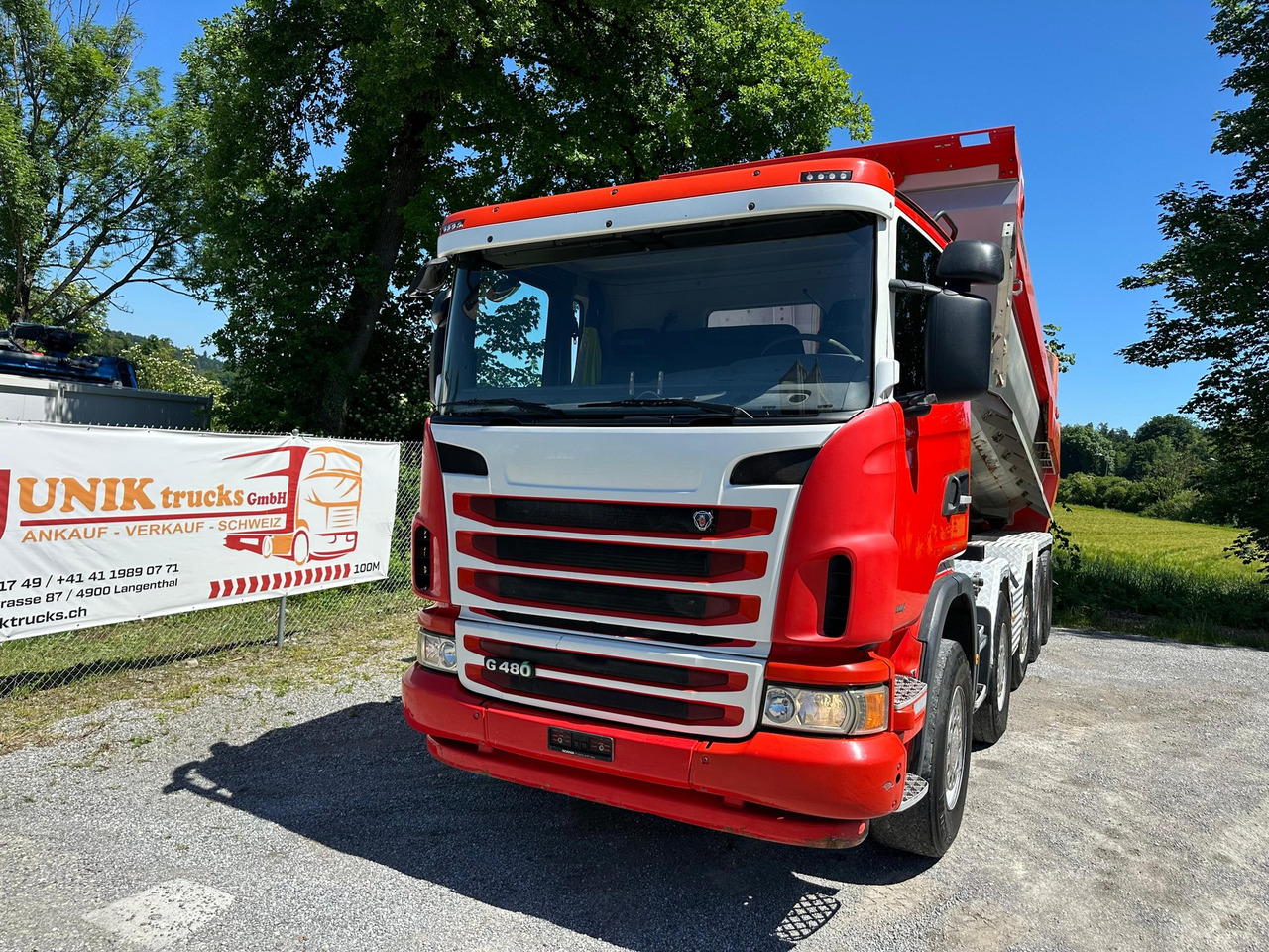 SCANIA G480 10x4 Kipper - Camião basculante: foto 1 SCANIA G480 10x4 Kipper - Camião basculante: foto 1