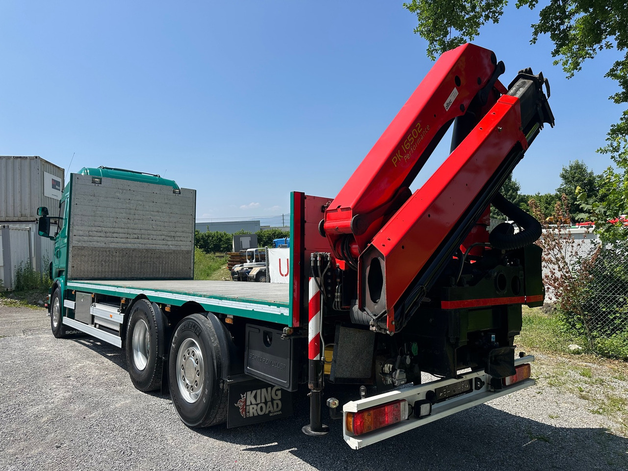 SCANIA R 480 6x2 Palfinger 16502 - Camião de caixa aberta/ Plataforma, Camião grua: foto 5 SCANIA R 480 6x2 Palfinger 16502 - Camião de caixa aberta/ Plataforma, Camião grua: foto 5