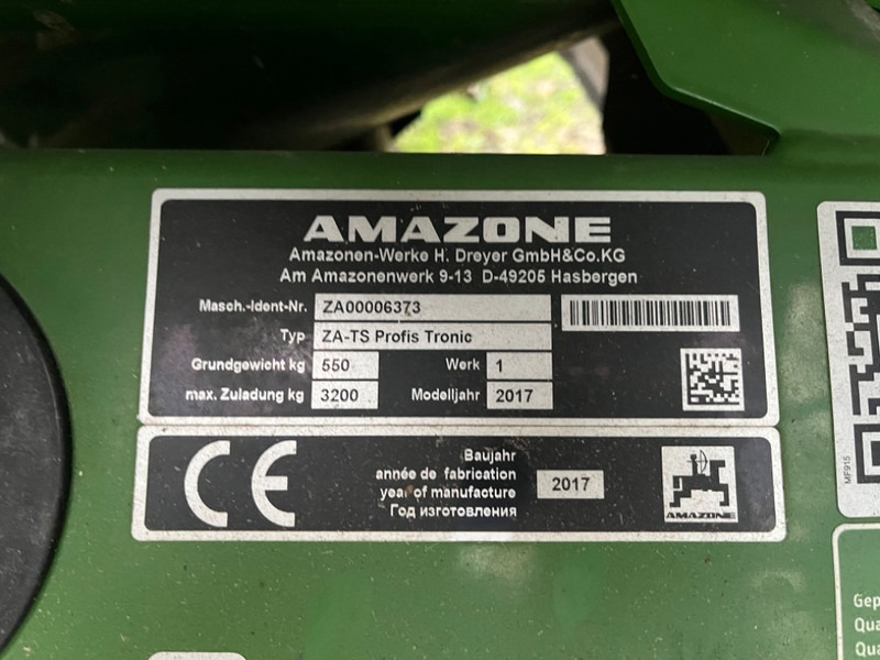 Distribuidor de fertilizantes novo Amazone ZA-TS 1700 PROFIS TRONIC: foto 7