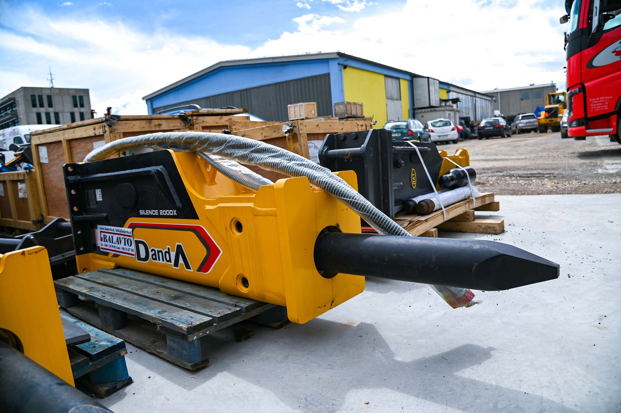Martelo hidráulico para Escavadeira novo D&A 200 DX for 18-24 ton excavators: foto 1