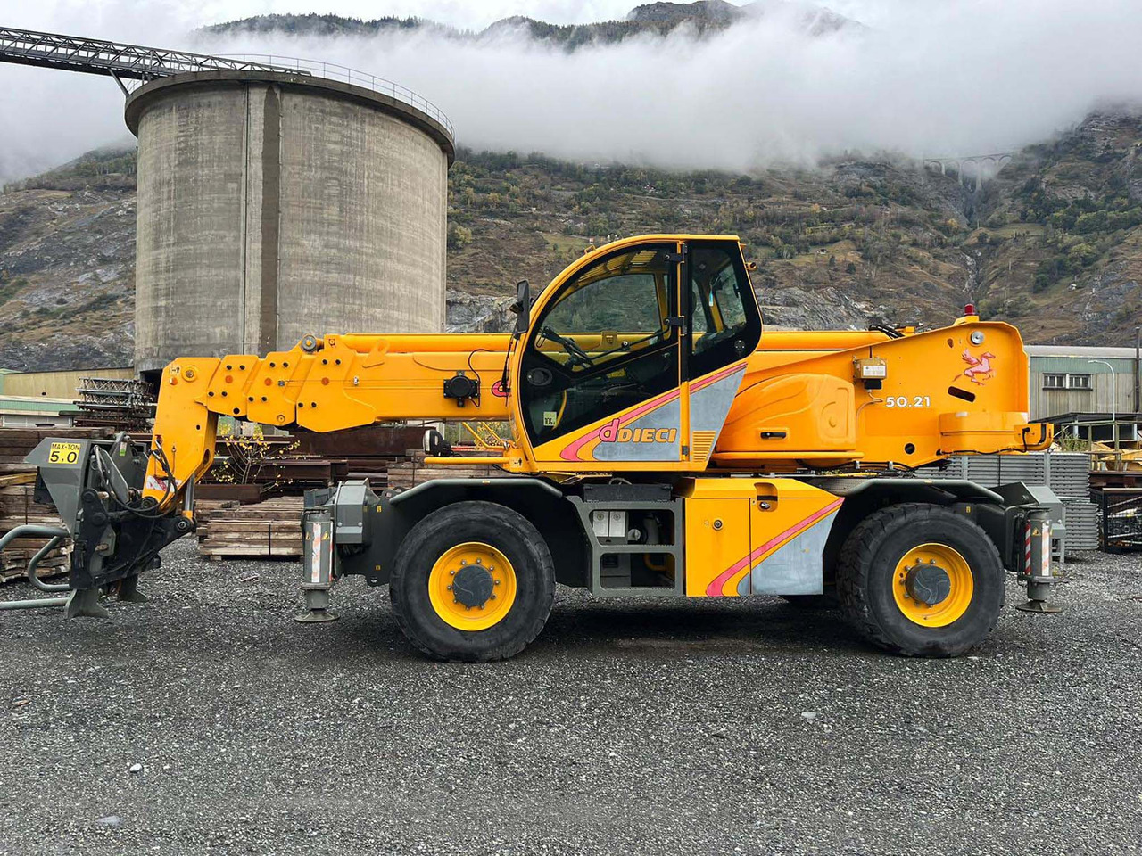Dieci Pegasus 50.21 - Pá carregadora telescópica: foto 1 Dieci Pegasus 50.21 - Pá carregadora telescópica: foto 1