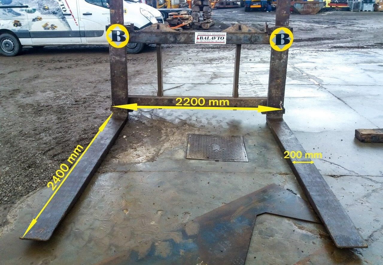 Gjerstad Heavy Duty forks L180 - Garfos para Empilhador: foto 3 Gjerstad Heavy Duty forks L180 - Garfos para Empilhador: foto 3