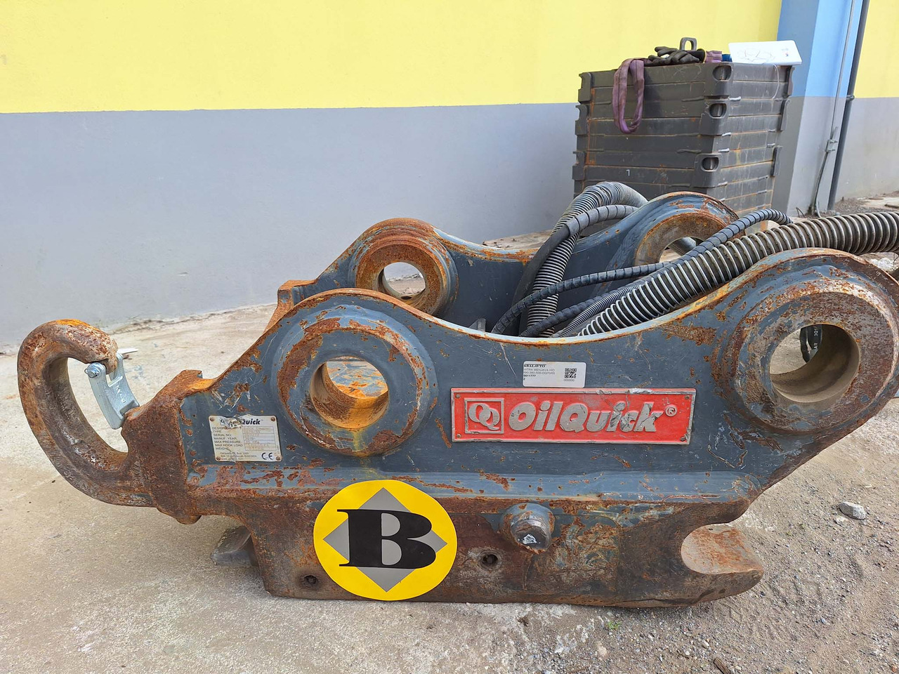 OilQuick hydraulic OQ70/55 - Acoplamento rápido para Máquina de construção: foto 2 OilQuick hydraulic OQ70/55 - Acoplamento rápido para Máquina de construção: foto 2