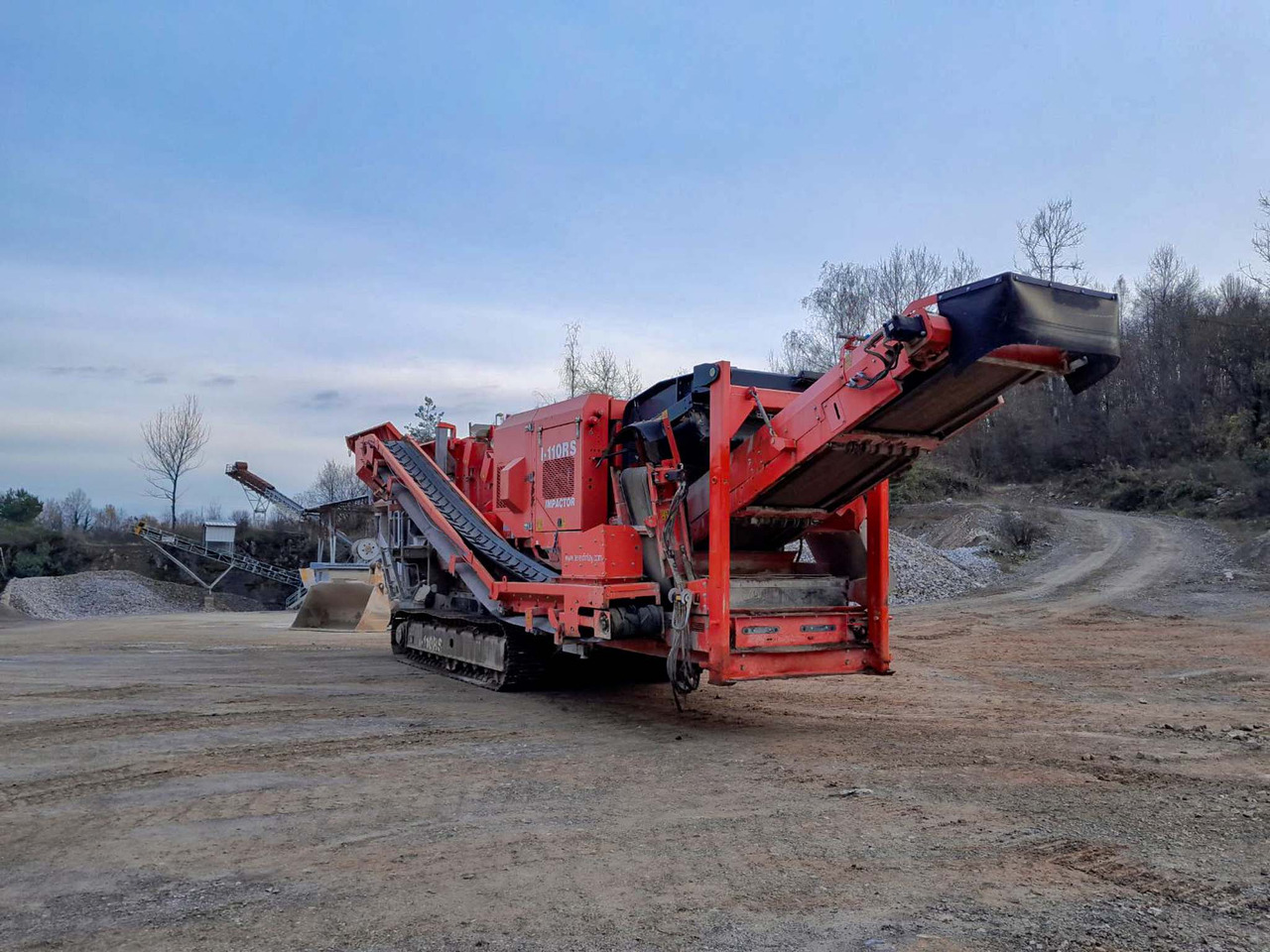 Terex-Finlay I-110 RS - Britador de mandíbula: foto 1 Terex-Finlay I-110 RS - Britador de mandíbula: foto 1