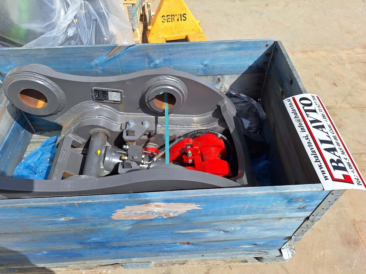 Volvo 8296852 Volvo EC350/380 - Acoplamento rápido para Escavadeira: foto 3 Volvo 8296852 Volvo EC350/380 - Acoplamento rápido para Escavadeira: foto 3