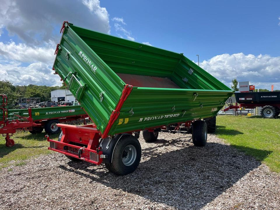 Kipper Pronar T672 Eco 8t 40km/h Anhänger Auflaufbremse - Reboque basculante agrícola: foto 3 Kipper Pronar T672 Eco 8t 40km/h Anhänger Auflaufbremse - Reboque basculante agrícola: foto 3