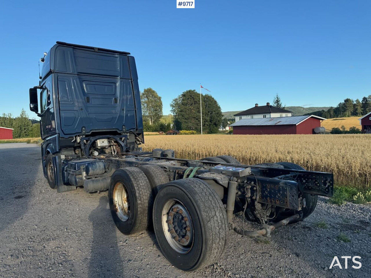 2014 Mercedes Actros 2551 Chassis. Rep object. - Camião chassi: foto 3 2014 Mercedes Actros 2551 Chassis. Rep object. - Camião chassi: foto 3