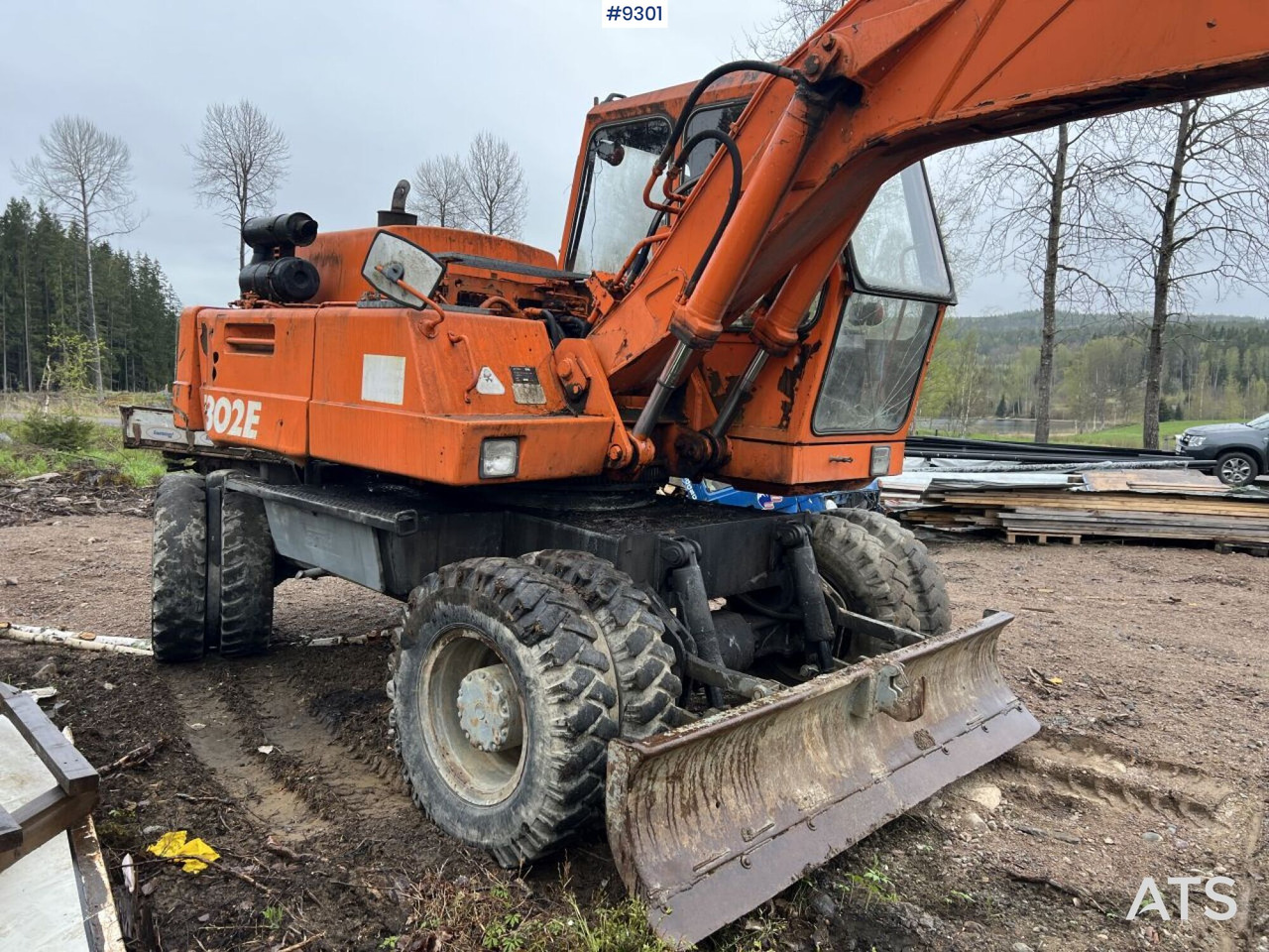 Atlas 1302 E Wheeled excavator with attachments (VIDEO) - Escavadeira de rodas: foto 2 Atlas 1302 E Wheeled excavator with attachments (VIDEO) - Escavadeira de rodas: foto 2