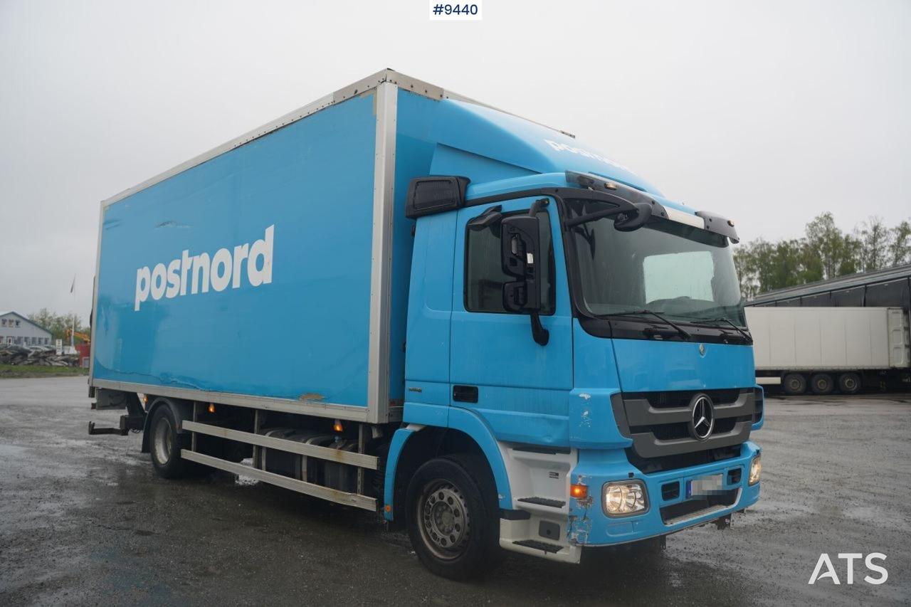 Box truck Mercedes Benz Actros (See Video) - Camião furgão: foto 2 Box truck Mercedes Benz Actros (See Video) - Camião furgão: foto 2