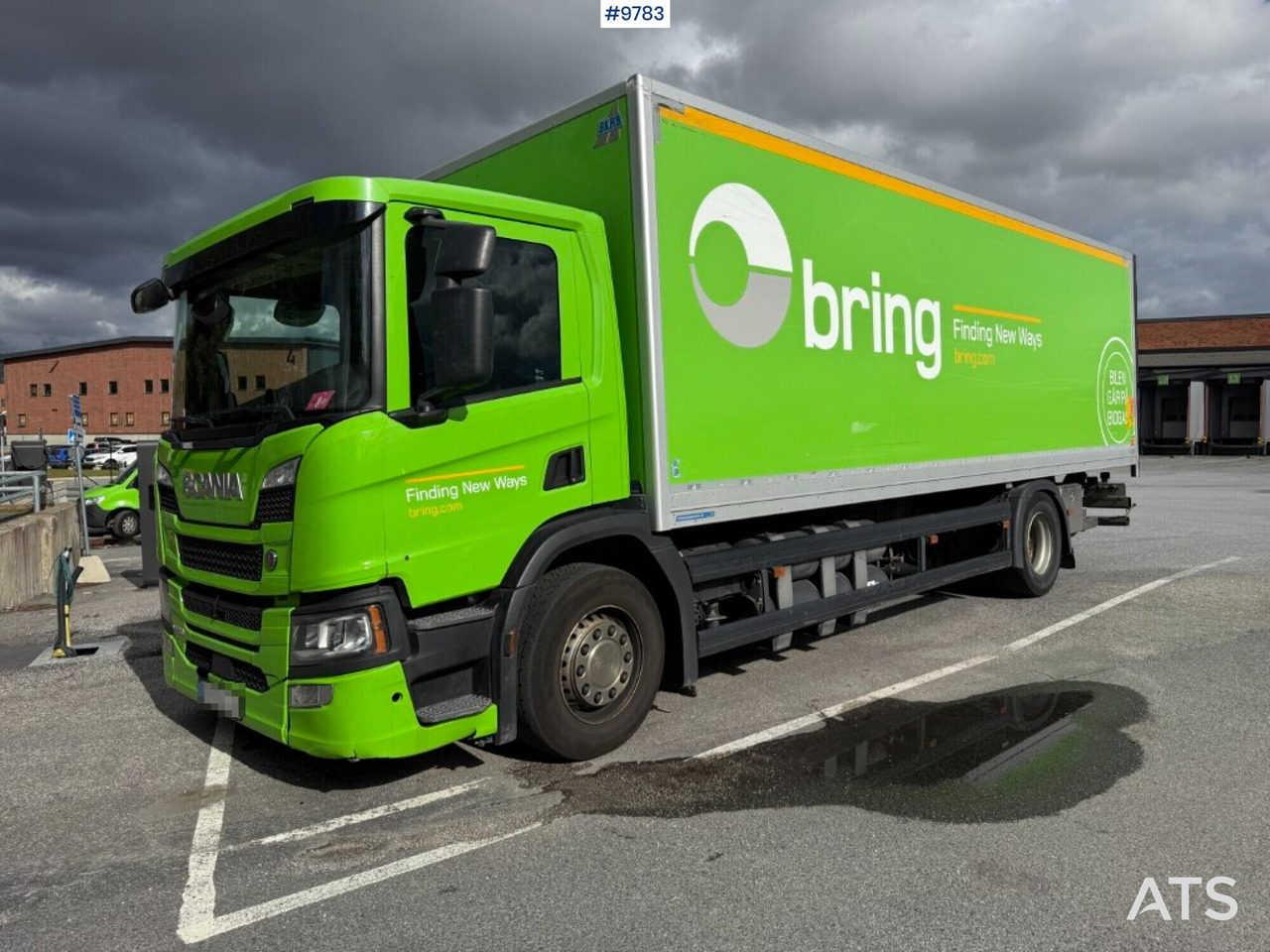 Box truck Scania P280 gas-powered - Camião furgão: foto 1 Box truck Scania P280 gas-powered - Camião furgão: foto 1