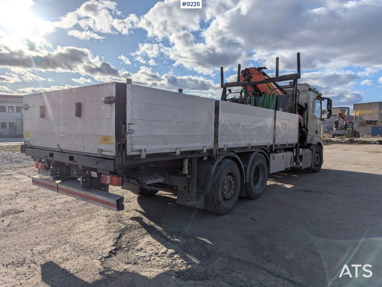 Crane Truck Mercedes-Benz Actros 2542 - Camião de caixa aberta/ Plataforma, Camião grua: foto 4 Crane Truck Mercedes-Benz Actros 2542 - Camião de caixa aberta/ Plataforma, Camião grua: foto 4