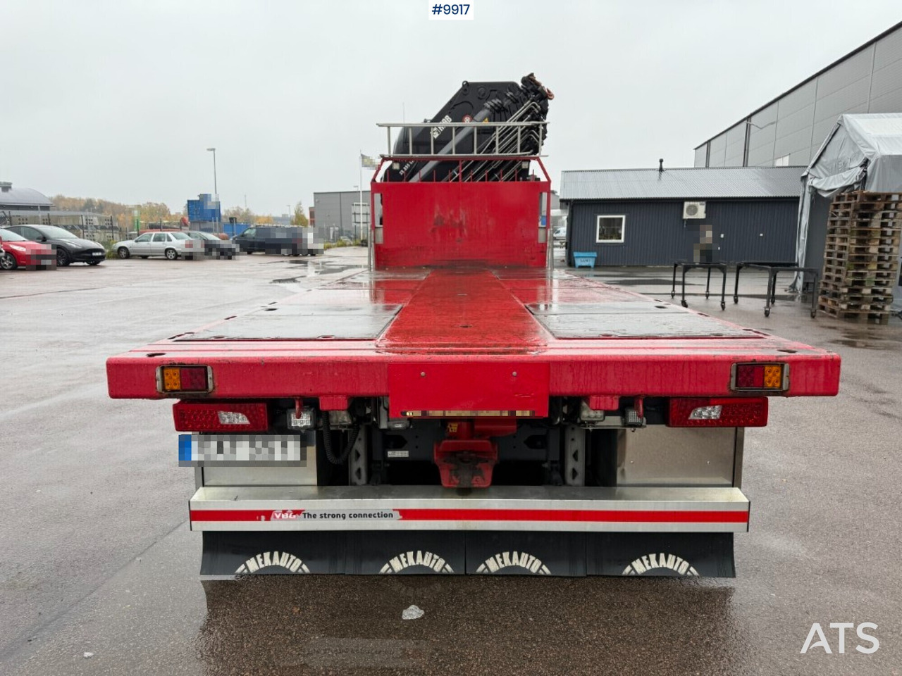 Crane truck/Flatbed truck Scania R520 8X2*6 HIAB XS 855E-8 HIPRO - Camião de caixa aberta/ Plataforma, Camião grua: foto 4 Crane truck/Flatbed truck Scania R520 8X2*6 HIAB XS 855E-8 HIPRO - Camião de caixa aberta/ Plataforma, Camião grua: foto 4
