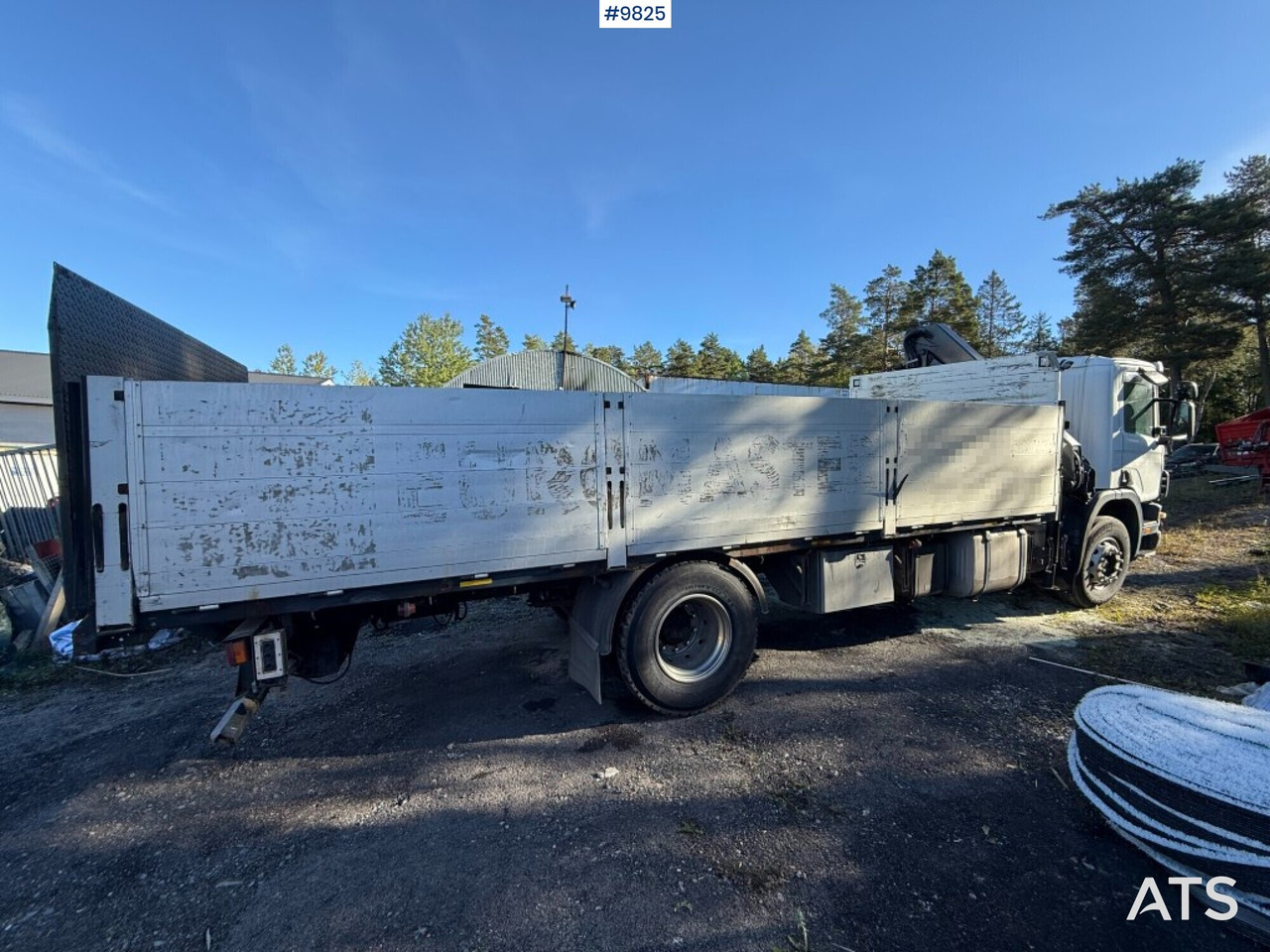 Locação financeira de  Crane truck Scania P94 230 with tail lift Crane truck Scania P94 230 with tail lift: foto 10