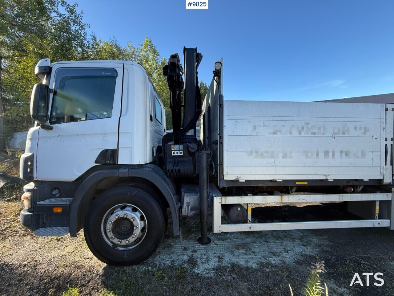 Locação financeira de  Crane truck Scania P94 230 with tail lift Crane truck Scania P94 230 with tail lift: foto 7