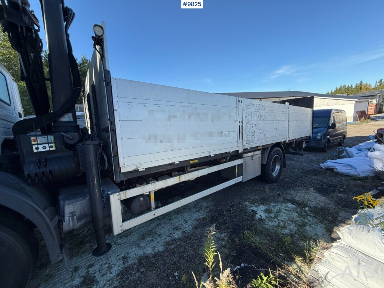 Locação financeira de  Crane truck Scania P94 230 with tail lift Crane truck Scania P94 230 with tail lift: foto 8
