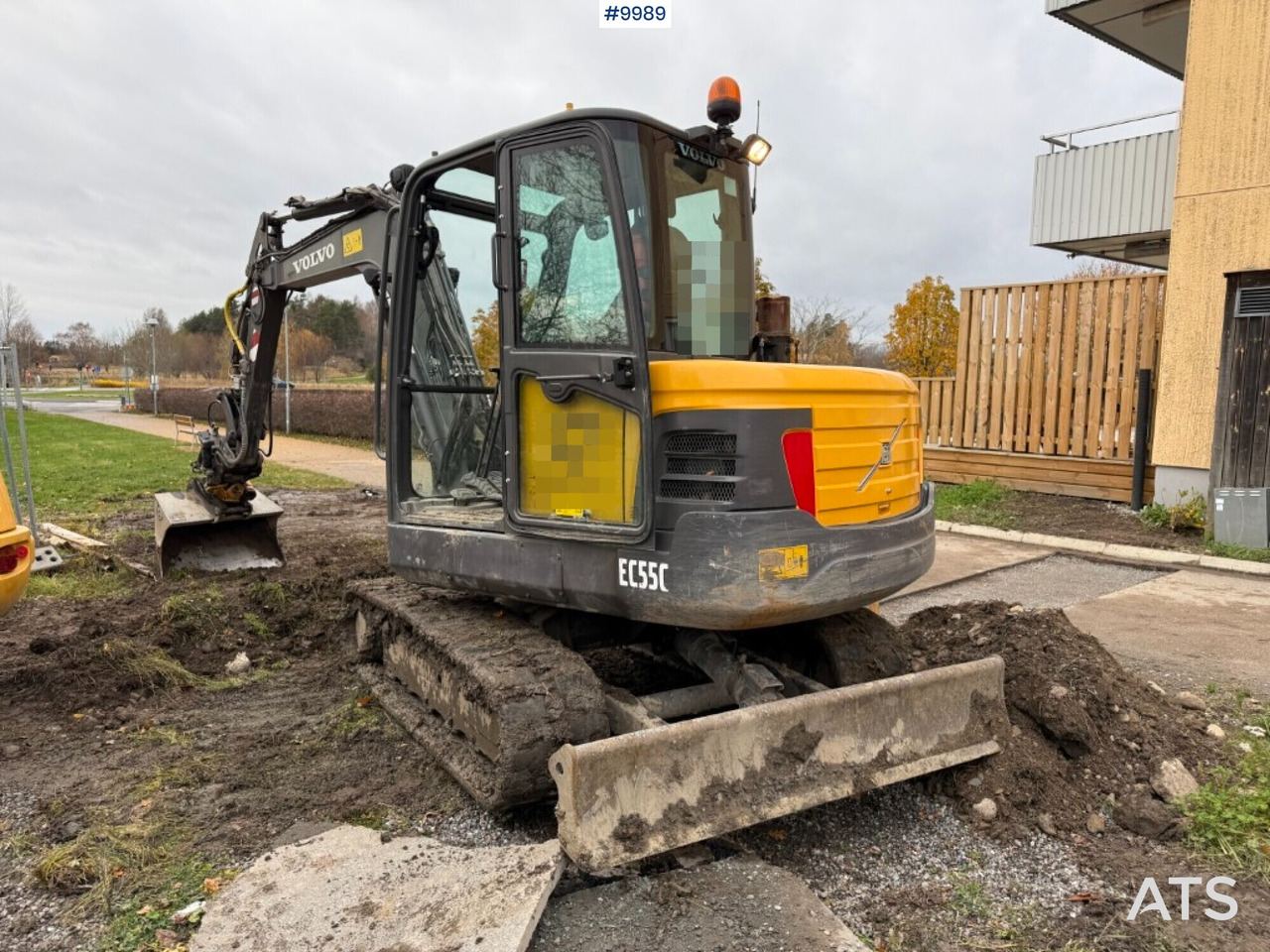 Crawler excavator Volvo EC55C with tiltrotator and buckets - Escavadora de rastos: foto 4 Crawler excavator Volvo EC55C with tiltrotator and buckets - Escavadora de rastos: foto 4