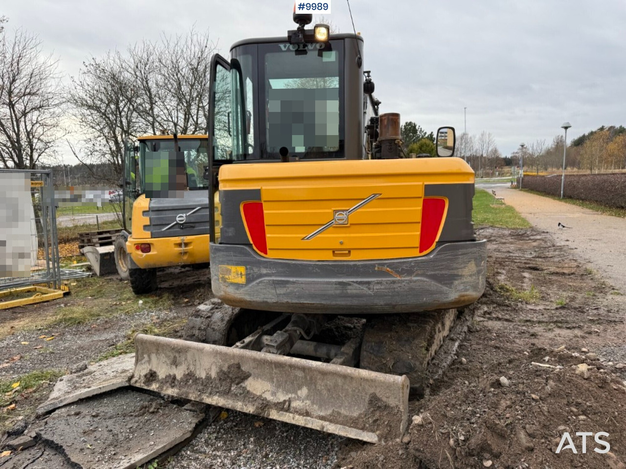 Crawler excavator Volvo EC55C with tiltrotator and buckets - Escavadora de rastos: foto 3 Crawler excavator Volvo EC55C with tiltrotator and buckets - Escavadora de rastos: foto 3