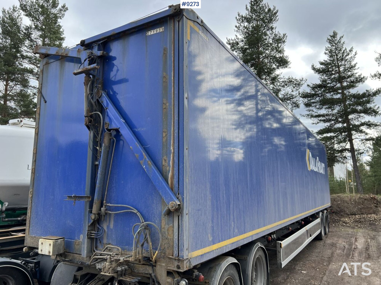 EKSJÖVAGNEN FS 18-18 CHIPPER TRAILER - Reboque furgão: foto 5 EKSJÖVAGNEN FS 18-18 CHIPPER TRAILER - Reboque furgão: foto 5