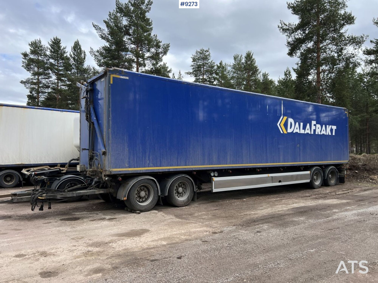 EKSJÖVAGNEN FS 18-18 CHIPPER TRAILER - Reboque furgão: foto 1 EKSJÖVAGNEN FS 18-18 CHIPPER TRAILER - Reboque furgão: foto 1