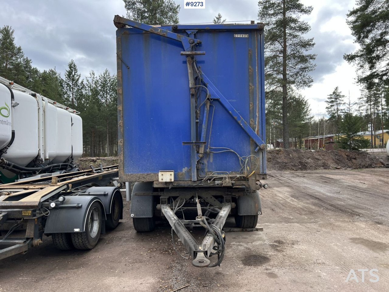 EKSJÖVAGNEN FS 18-18 CHIPPER TRAILER - Reboque furgão: foto 3 EKSJÖVAGNEN FS 18-18 CHIPPER TRAILER - Reboque furgão: foto 3