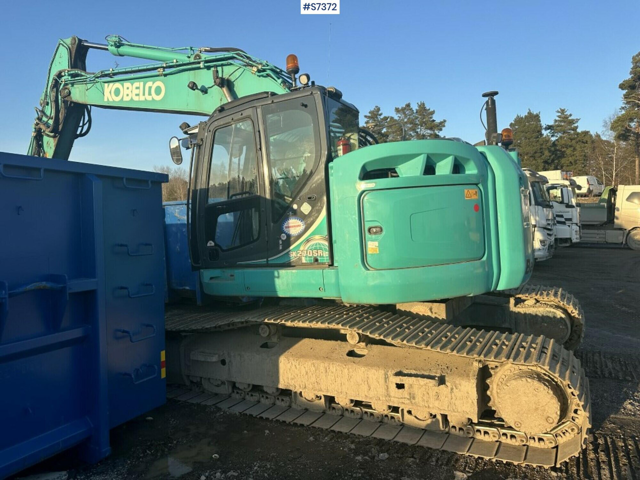 EXCAVATOR WITH ROTOR, KOBELCO SK270SRLC-5 , DIGGING SYSTEM AND BUCKETS - Escavadeira: foto 1 EXCAVATOR WITH ROTOR, KOBELCO SK270SRLC-5 , DIGGING SYSTEM AND BUCKETS - Escavadeira: foto 1