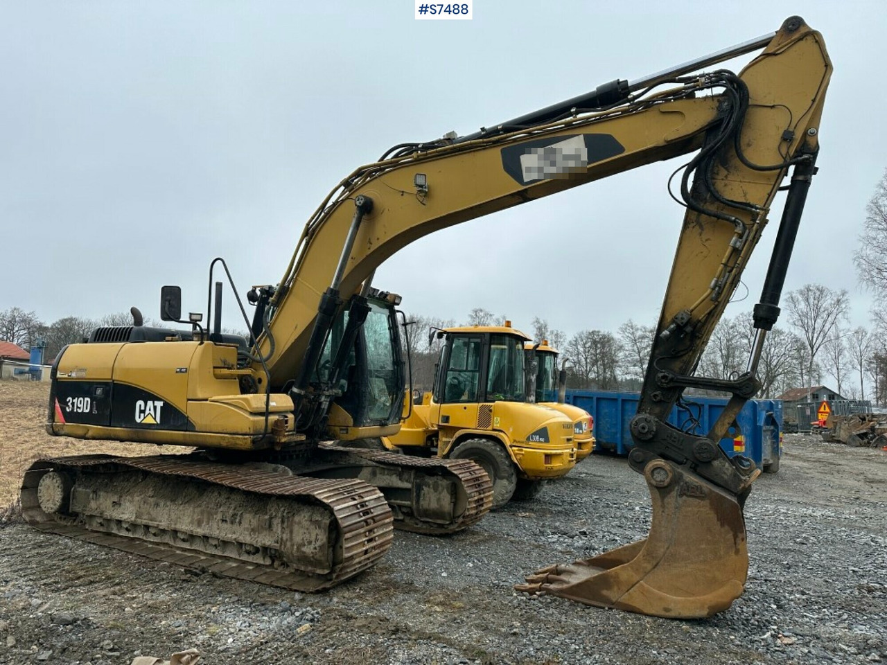 Excavator CAT 319D with rotor, digging system and gear - Escavadora de rastos: foto 2 Excavator CAT 319D with rotor, digging system and gear - Escavadora de rastos: foto 2