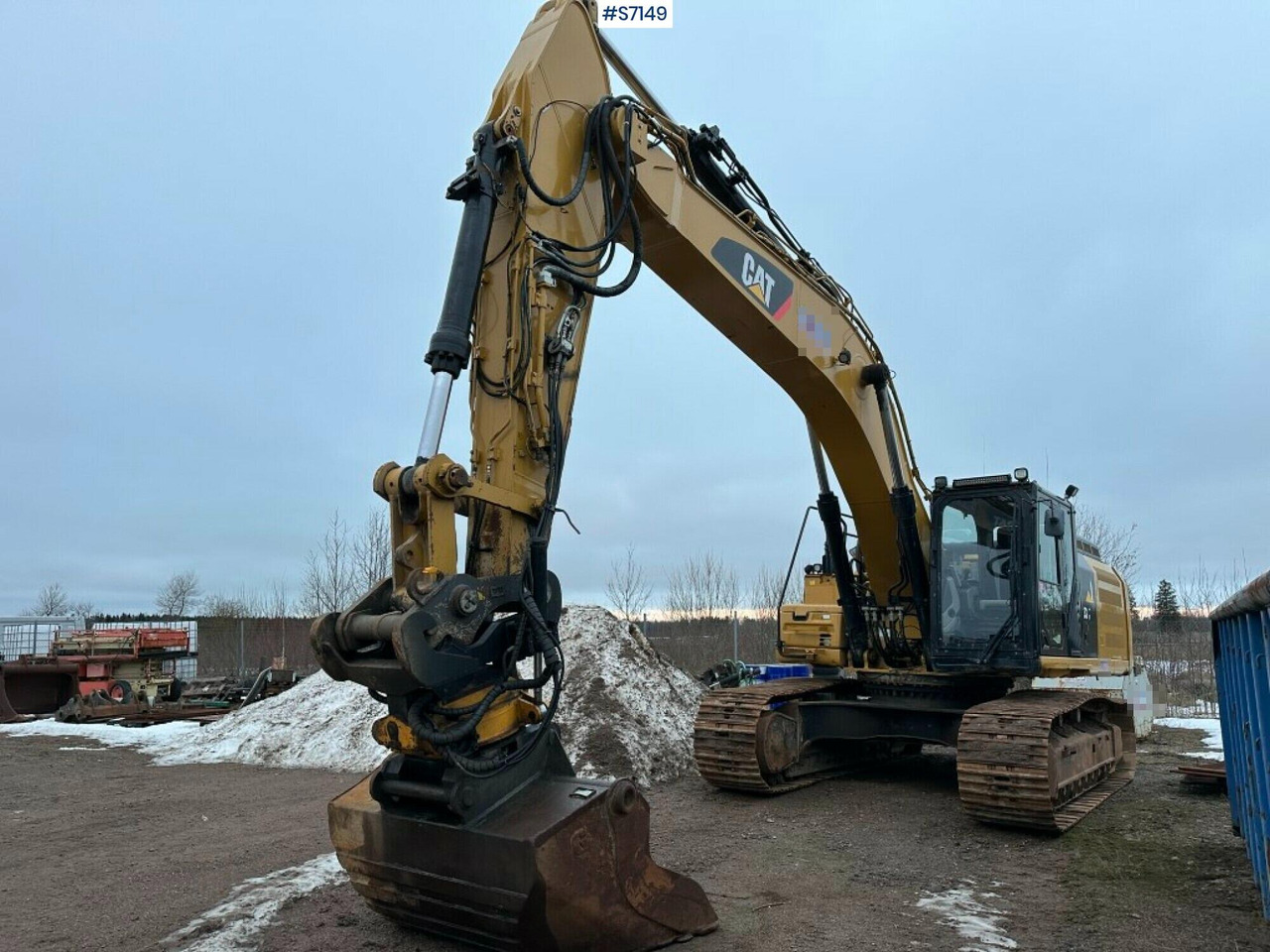 Excavator Cat 336F LXE with rotor - Escavadeira: foto 2 Excavator Cat 336F LXE with rotor - Escavadeira: foto 2