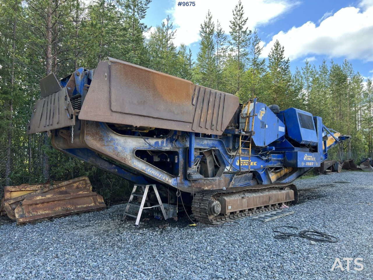 FINTEC 1107 Crawler crusher with only 6022 hours - Britador: foto 3 FINTEC 1107 Crawler crusher with only 6022 hours - Britador: foto 3