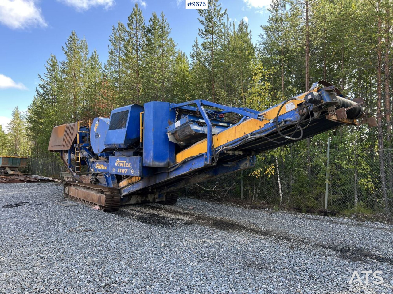 FINTEC 1107 Crawler crusher with only 6022 hours - Britador: foto 1 FINTEC 1107 Crawler crusher with only 6022 hours - Britador: foto 1