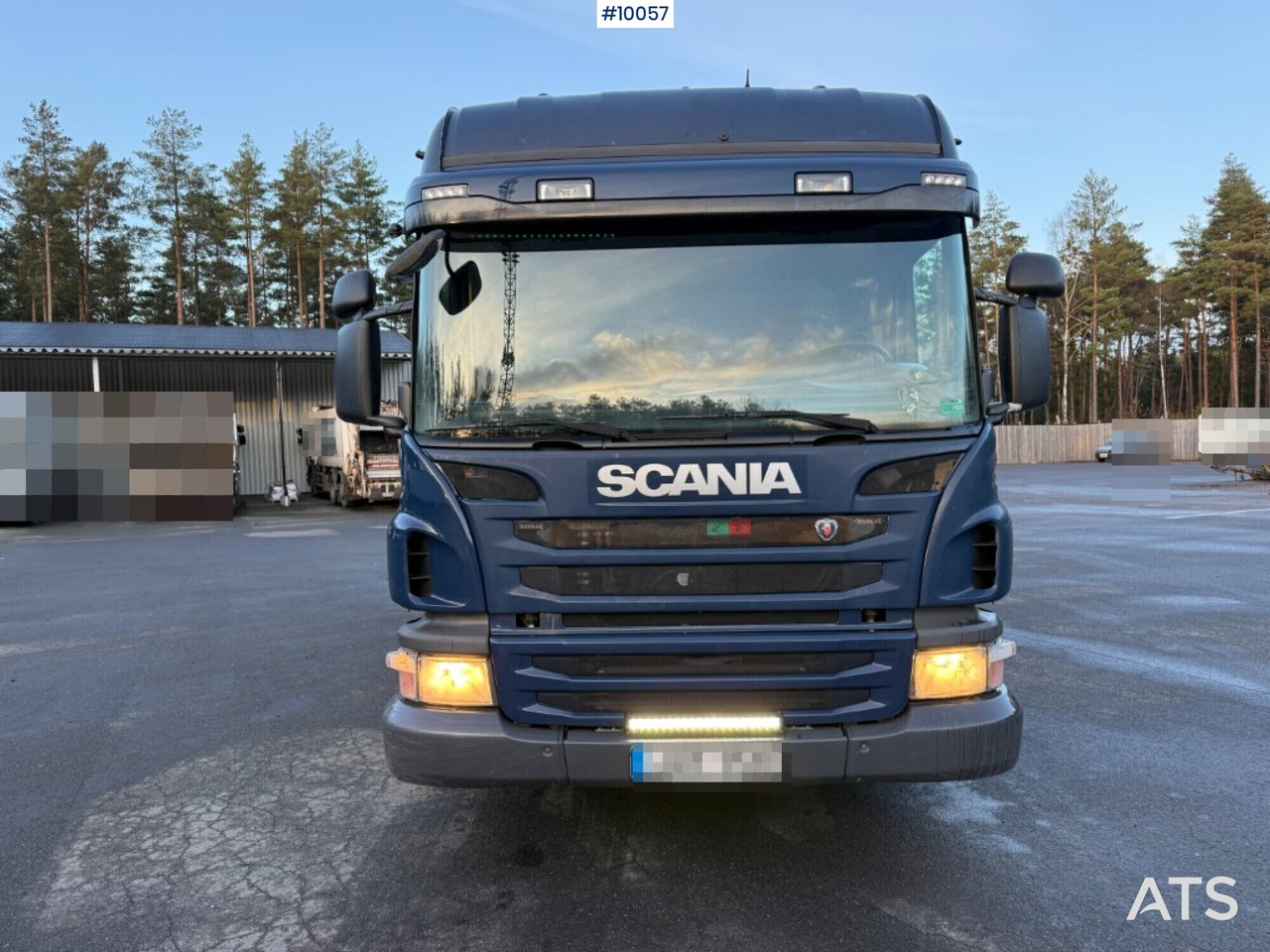 Caminhão de lixo Garbage truck Scania P340 6X2 CNG: foto 16