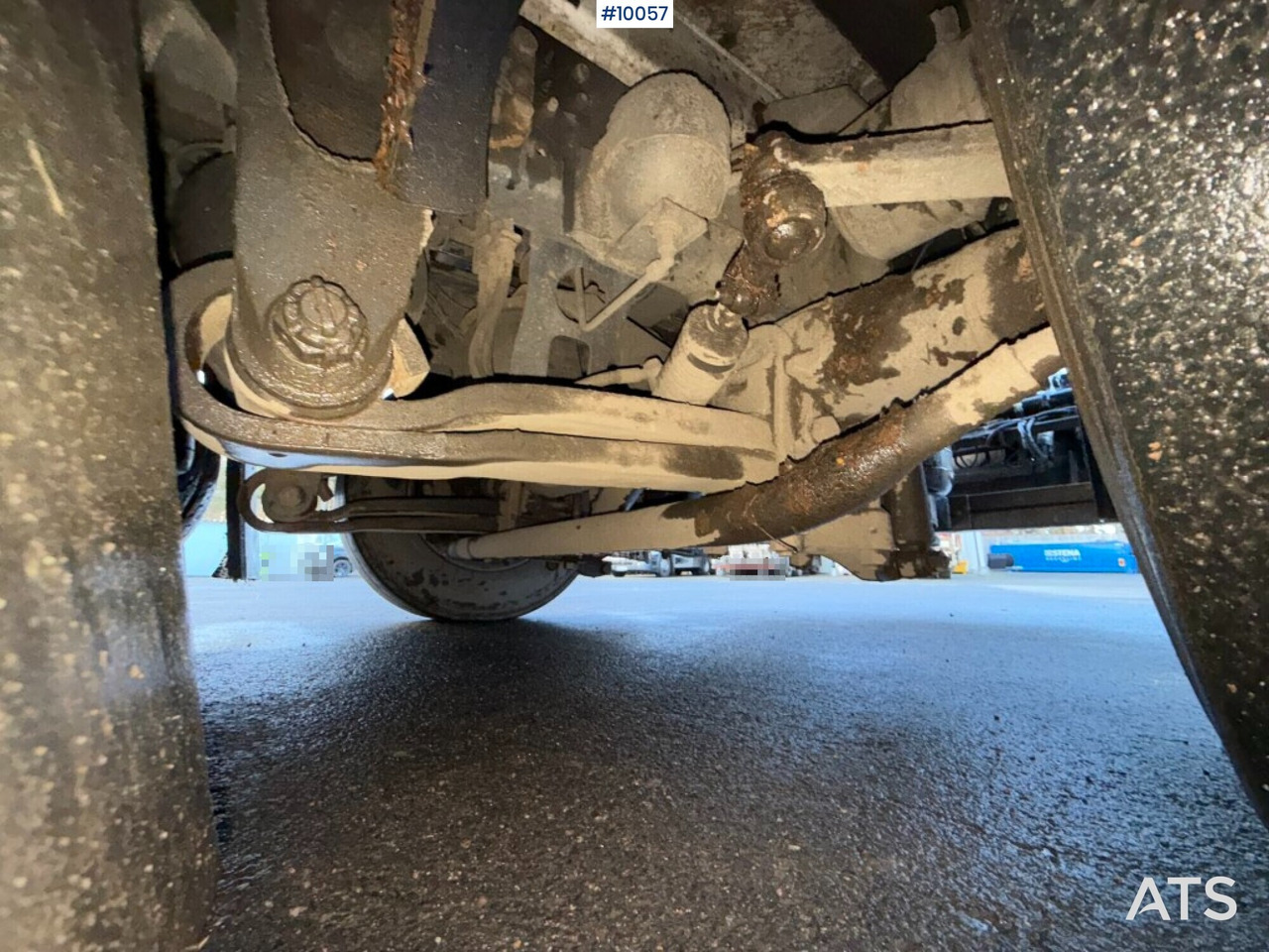 Caminhão de lixo Garbage truck Scania P340 6X2 CNG: foto 19