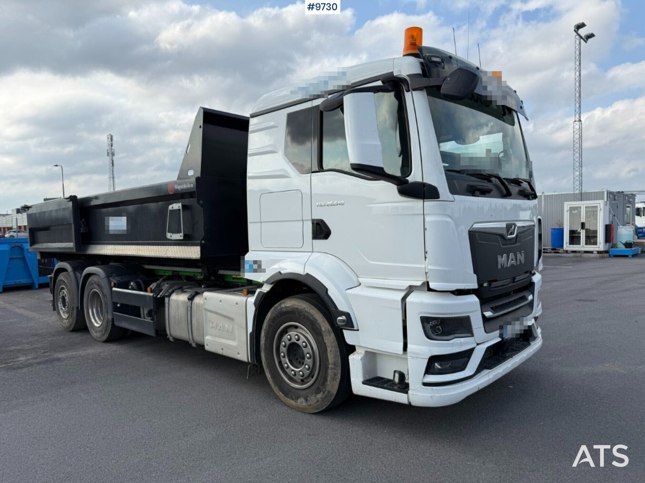 Hook lift MAN TGS 26.510 with crane flatbed and gravel flatbed - Camião polibenne: foto 4 Hook lift MAN TGS 26.510 with crane flatbed and gravel flatbed - Camião polibenne: foto 4