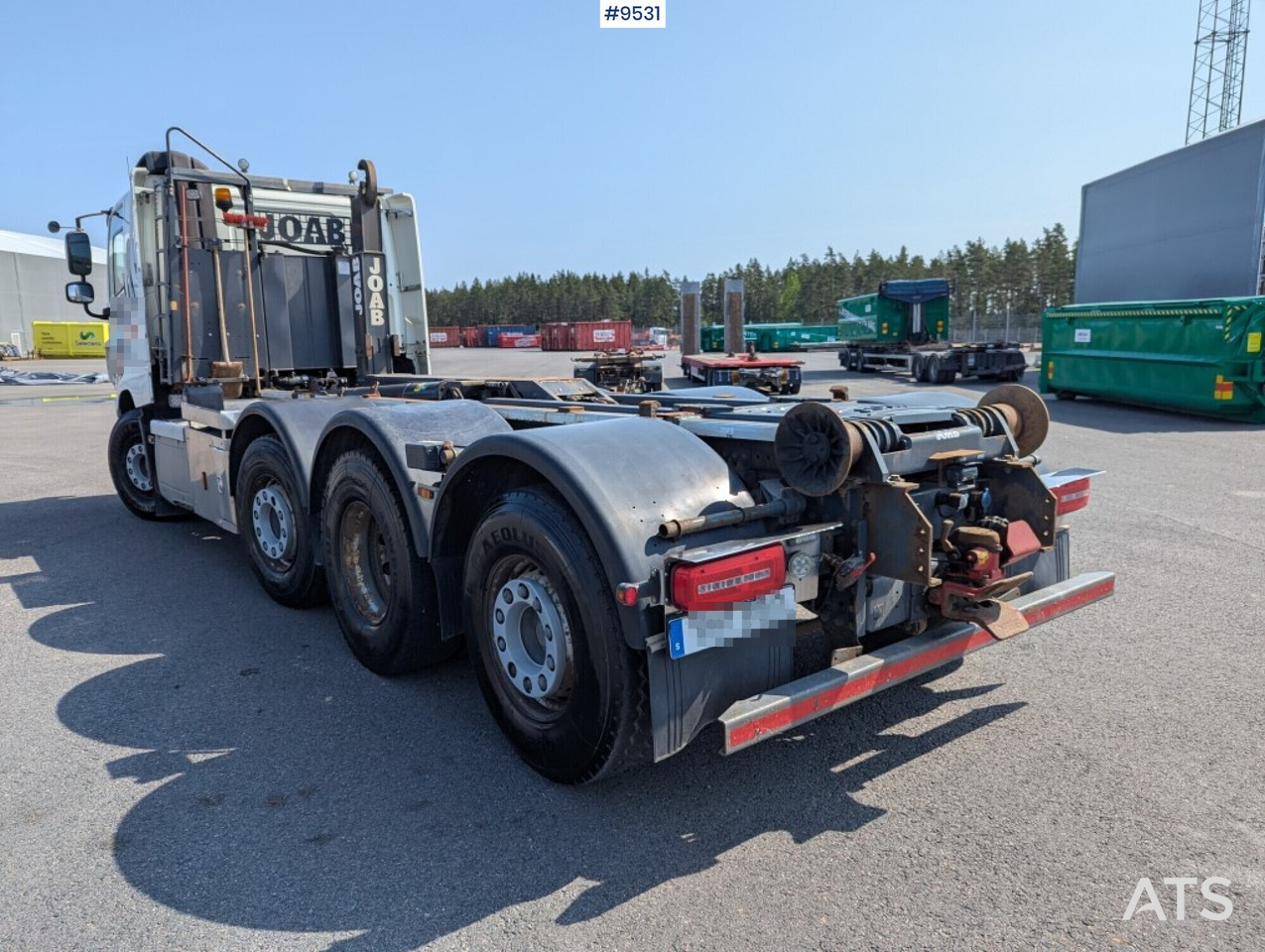 Hooklift Truck Daf FAQ CF510Z 8x2 (SEE VIDEO) - Camião polibenne: foto 3 Hooklift Truck Daf FAQ CF510Z 8x2 (SEE VIDEO) - Camião polibenne: foto 3