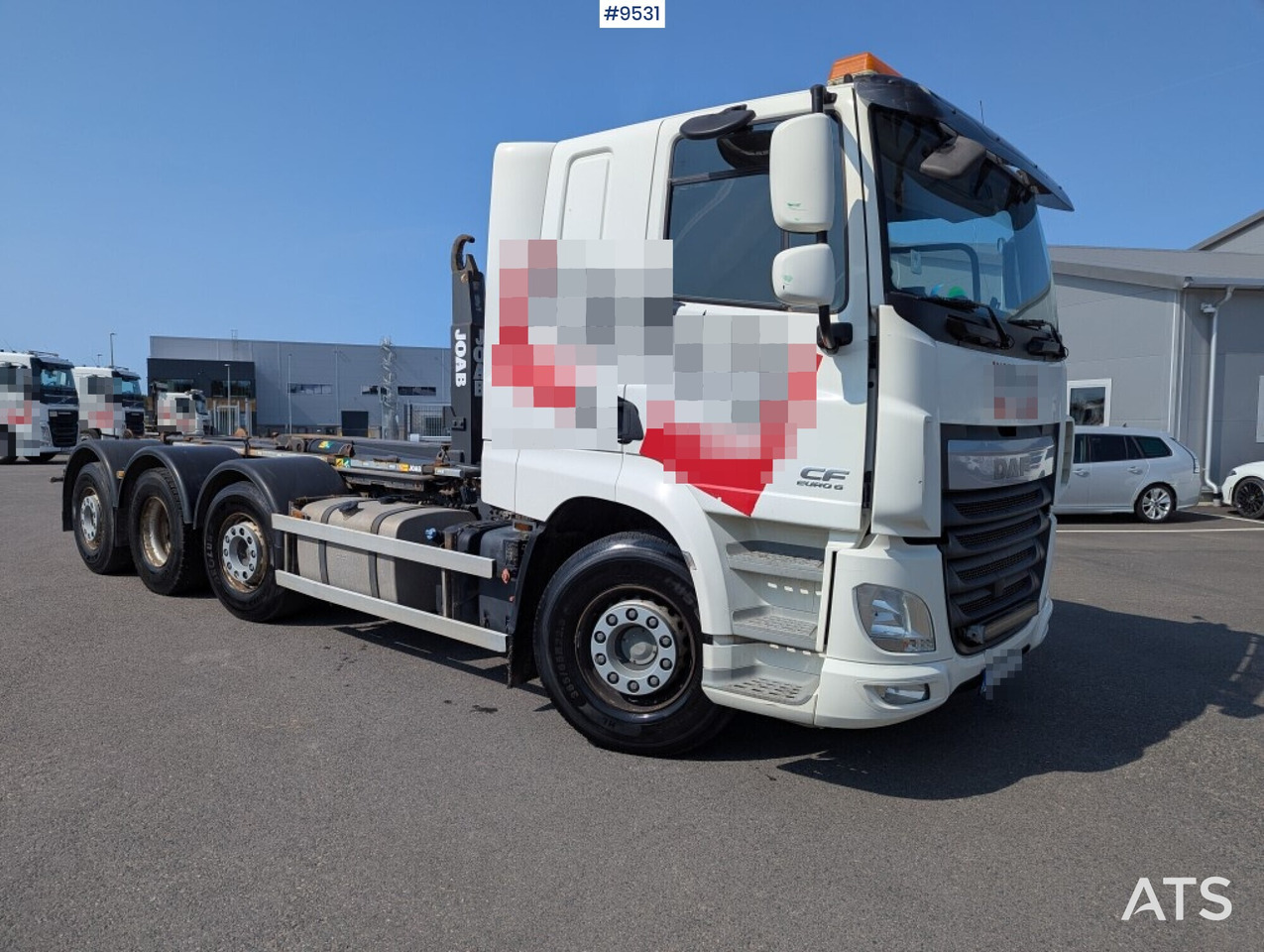 Hooklift Truck Daf FAQ CF510Z 8x2 (SEE VIDEO) - Camião polibenne: foto 2 Hooklift Truck Daf FAQ CF510Z 8x2 (SEE VIDEO) - Camião polibenne: foto 2