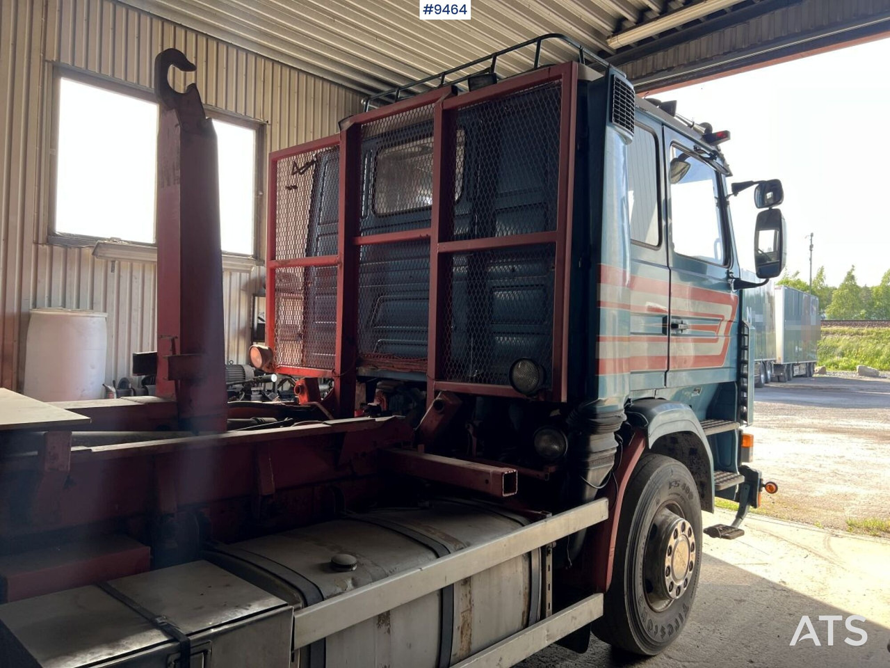 Camião polibenne Hoolift Truck Scania R143: foto 9