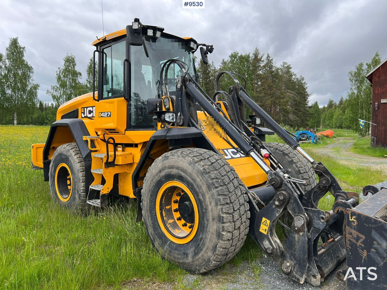 JCB 427 HT Wheel loader with gears - Pá carregadora de rodas: foto 1 JCB 427 HT Wheel loader with gears - Pá carregadora de rodas: foto 1