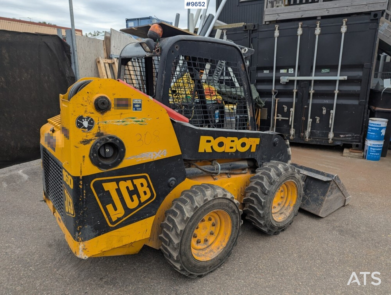 JCB Robot 160 tool carrier with grading bucket - Carregadora articulada: foto 4 JCB Robot 160 tool carrier with grading bucket - Carregadora articulada: foto 4