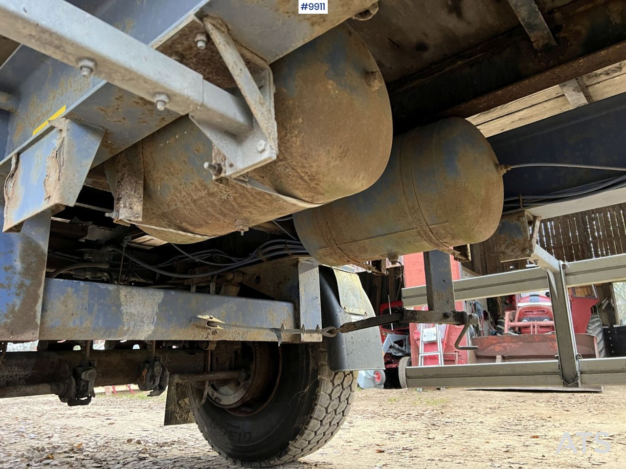 Locação financeira de  KRONE AZW 20E Container trailer with interchangeable body KRONE AZW 20E Container trailer with interchangeable body: foto 17