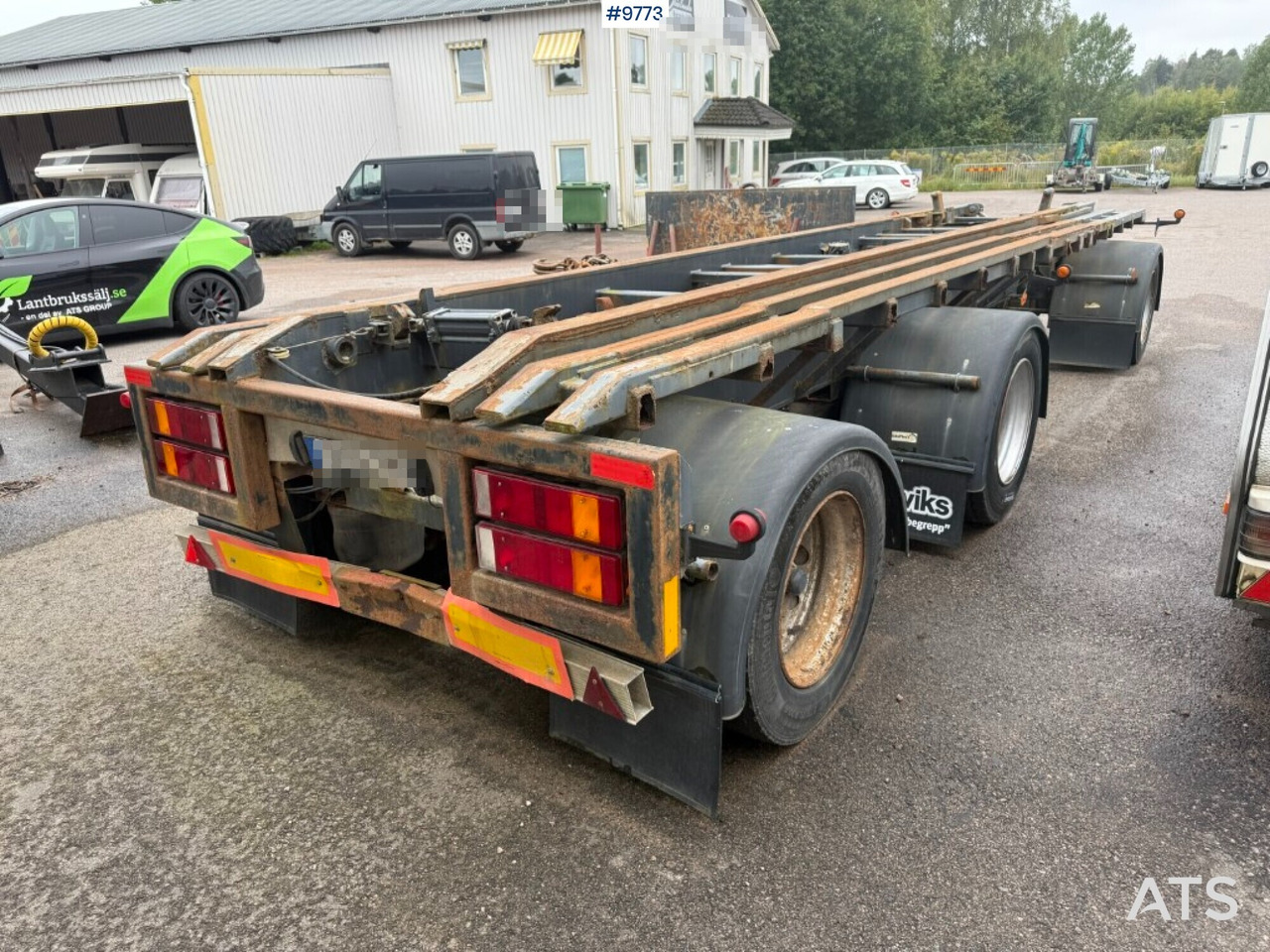 Kalmar Lagab Swap body trailer - Reboque transportador de contêineres/ Caixa móvel: foto 4 Kalmar Lagab Swap body trailer - Reboque transportador de contêineres/ Caixa móvel: foto 4