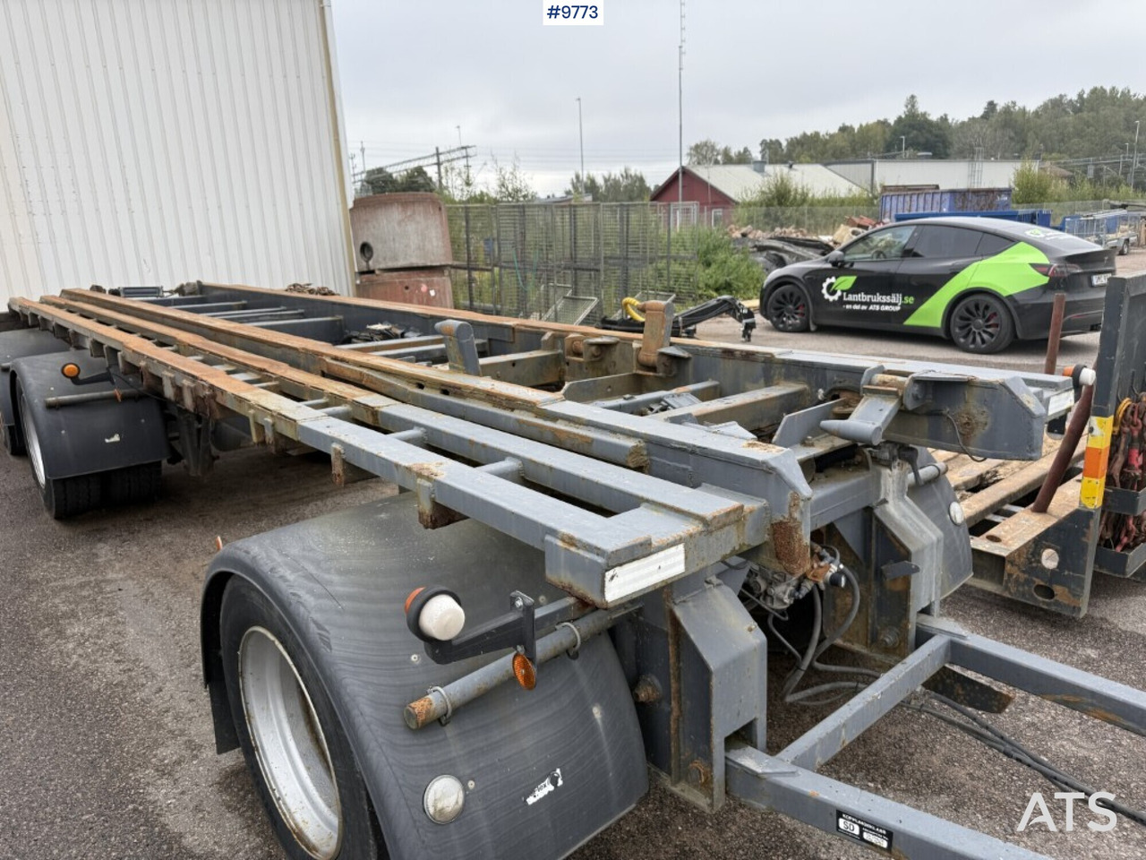 Kalmar Lagab Swap body trailer - Reboque transportador de contêineres/ Caixa móvel: foto 5 Kalmar Lagab Swap body trailer - Reboque transportador de contêineres/ Caixa móvel: foto 5