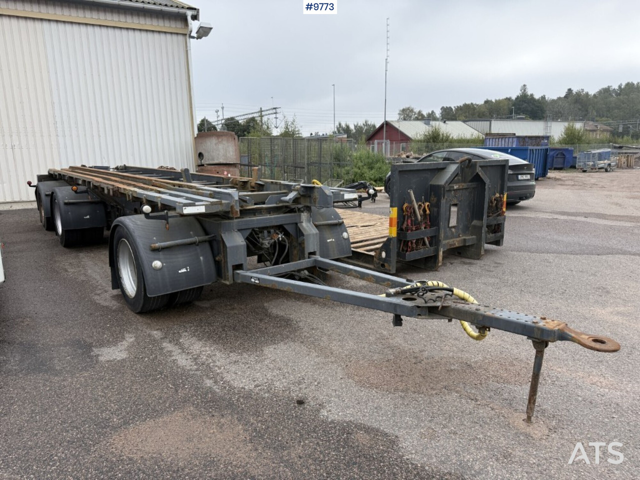 Kalmar Lagab Swap body trailer - Reboque transportador de contêineres/ Caixa móvel: foto 1 Kalmar Lagab Swap body trailer - Reboque transportador de contêineres/ Caixa móvel: foto 1