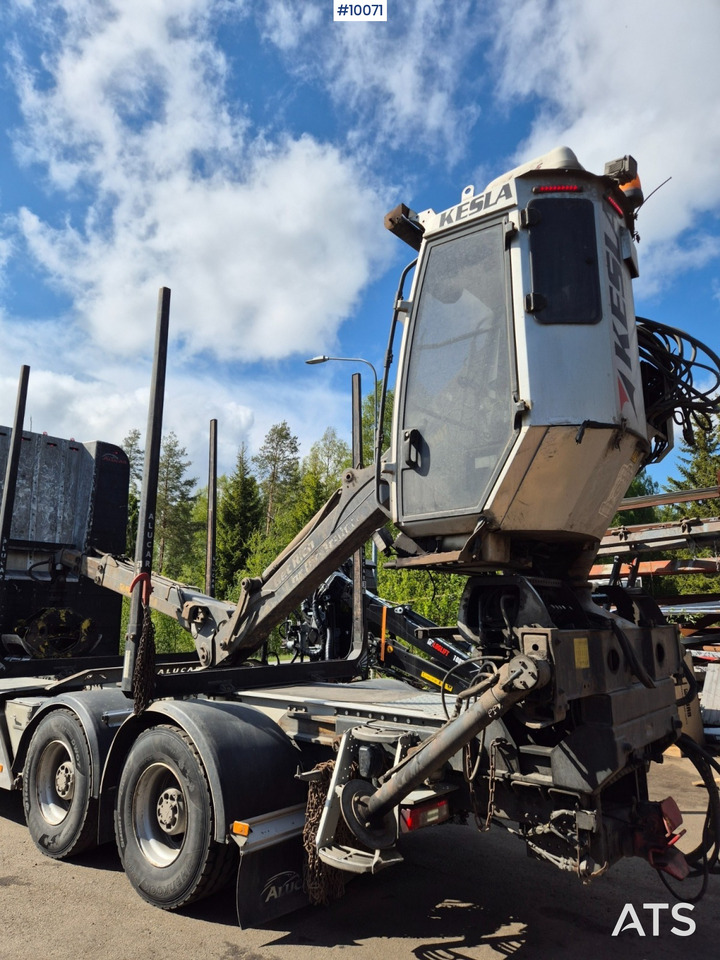 Kesla 2110T timber crane (VIDEO) - Grua para camião: foto 1 Kesla 2110T timber crane (VIDEO) - Grua para camião: foto 1