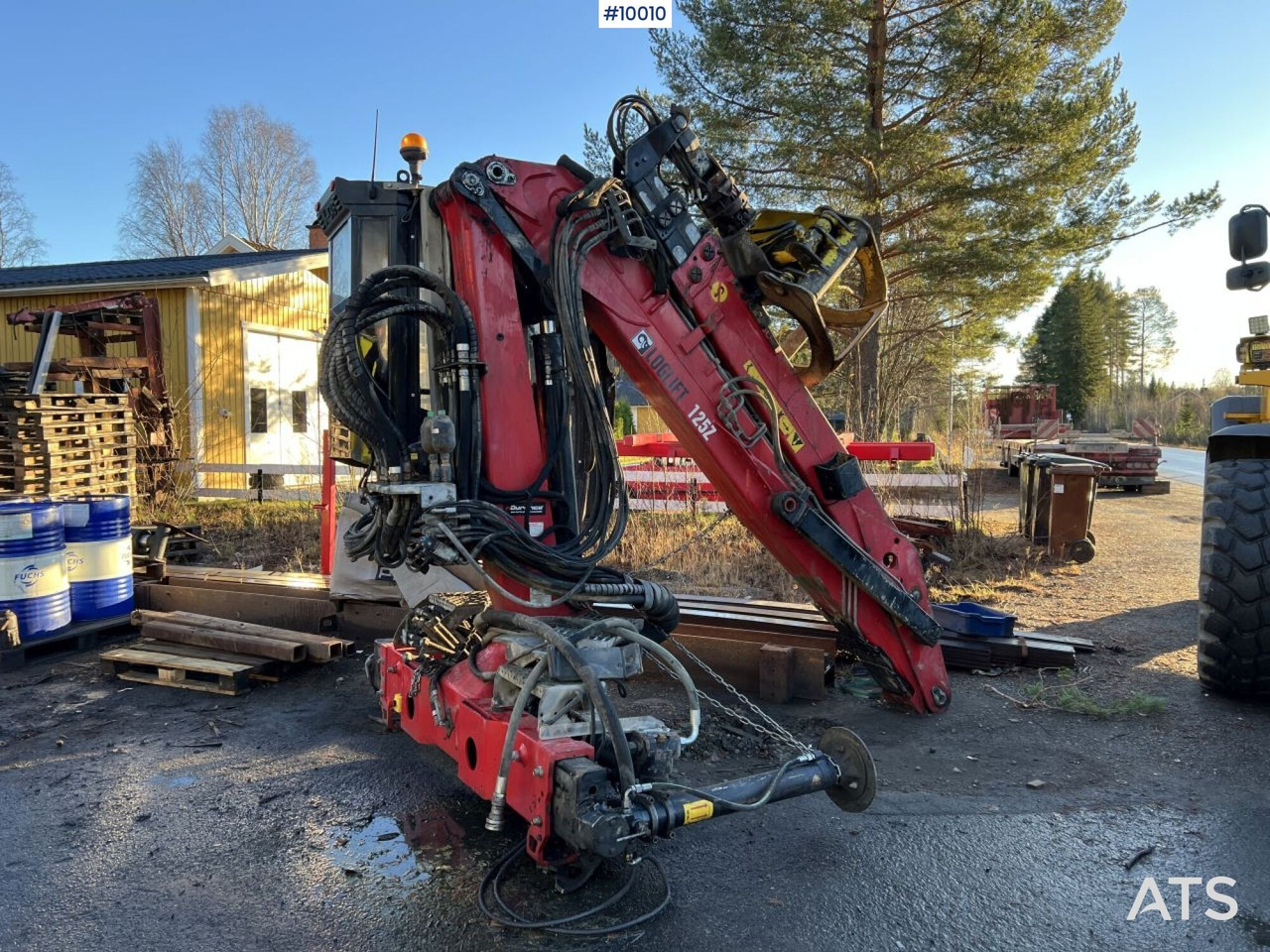 Grua para camião LOGLIFT 125Z Timmerkran: foto 7