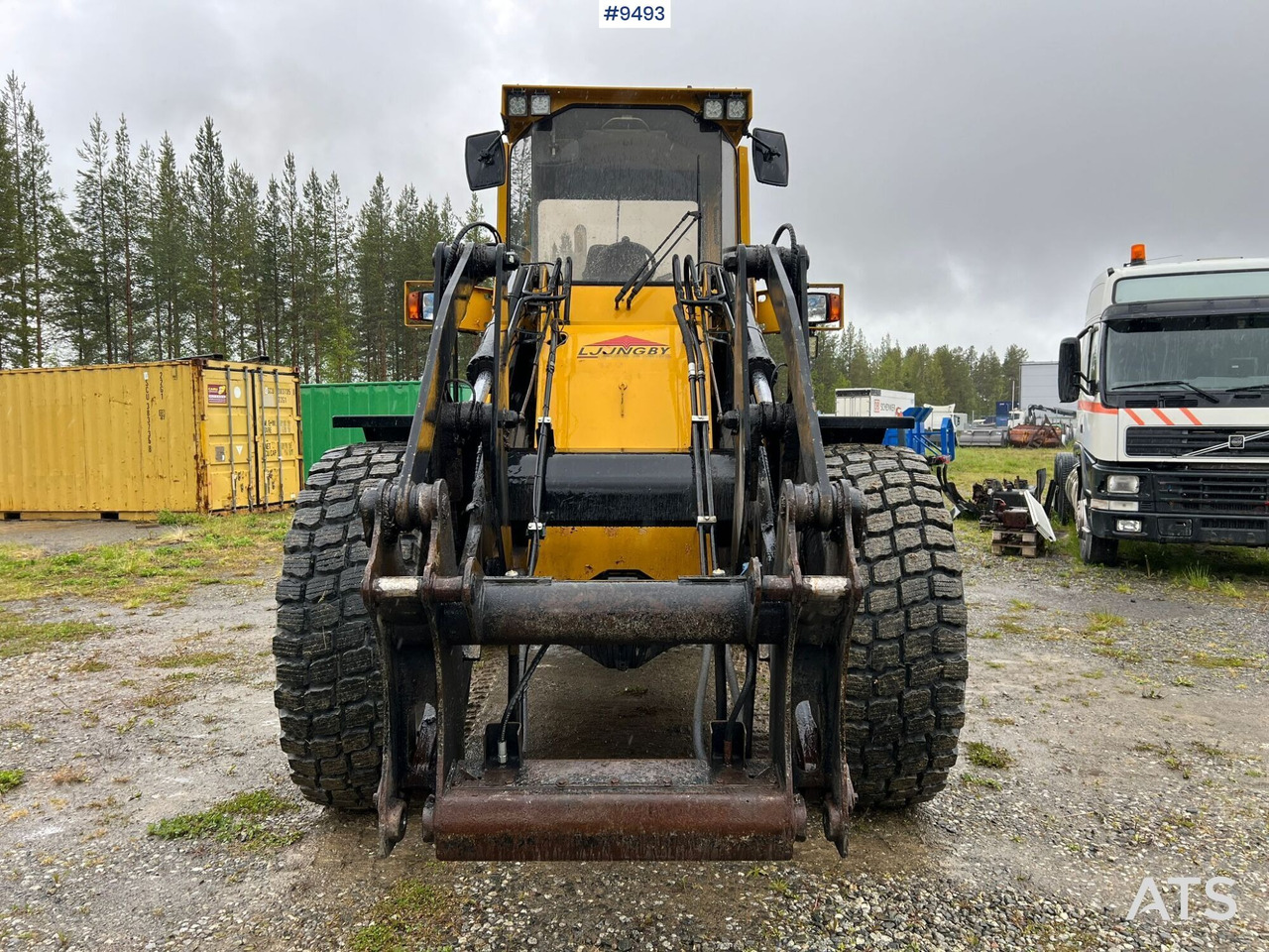 Ljungby L14 Wheel loader (VIDEO) - Pá carregadora de rodas: foto 5 Ljungby L14 Wheel loader (VIDEO) - Pá carregadora de rodas: foto 5