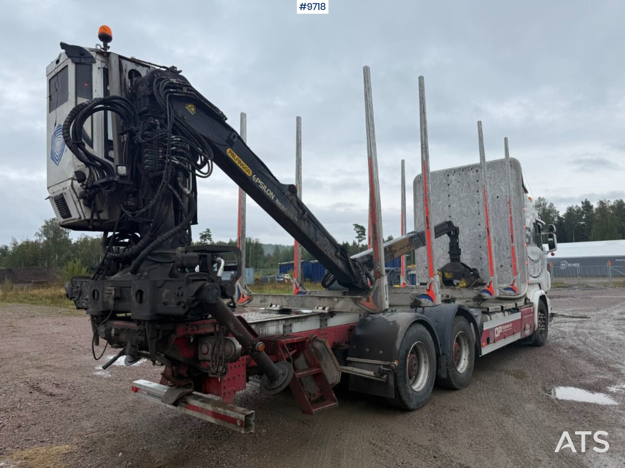 Log truck Scania R520 with crane - Camião de transporte de madeira, Camião grua: foto 5 Log truck Scania R520 with crane - Camião de transporte de madeira, Camião grua: foto 5