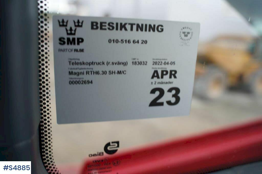 Empilhador telescópico Magni RTH 6,30 SH-M/C Around turning telescopic loader: foto 19 Empilhador telescópico Magni RTH 6,30 SH-M/C Around turning telescopic loader: foto 19