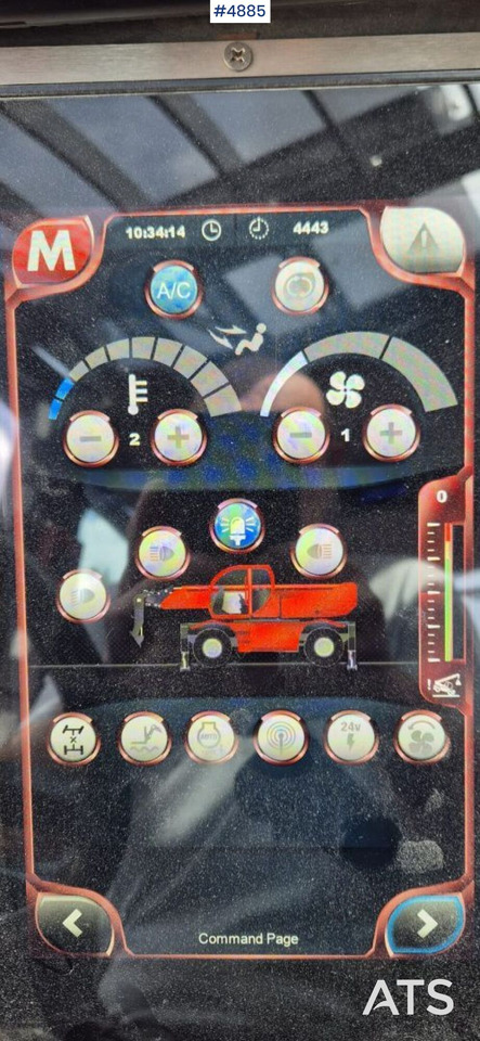 Empilhador telescópico Magni RTH 6,30 SH-M/C Around turning telescopic loader: foto 49 Empilhador telescópico Magni RTH 6,30 SH-M/C Around turning telescopic loader: foto 49