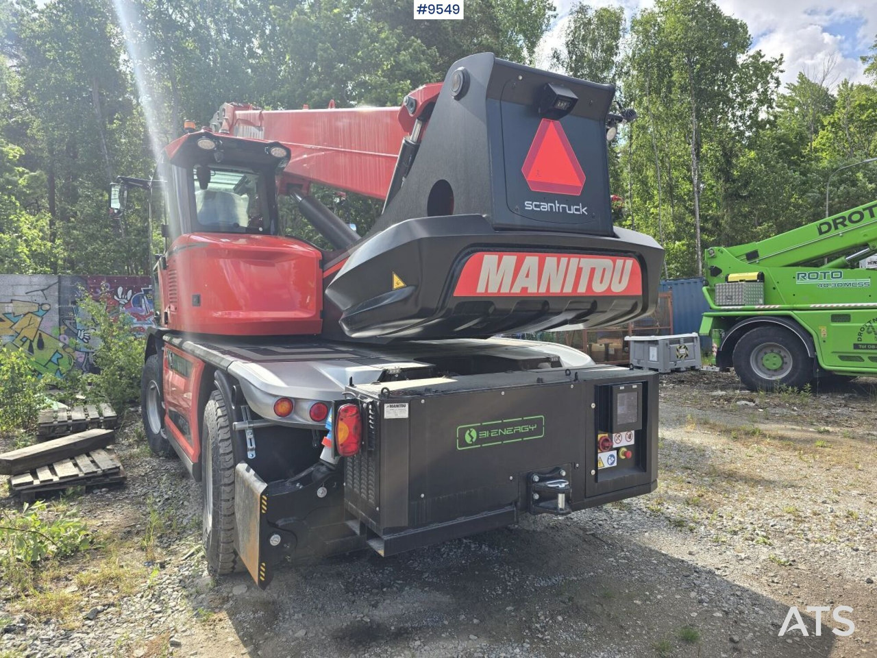 Manitou MRT 2570 Rotating Telescopic Handler - Empilhador telescópico: foto 3 Manitou MRT 2570 Rotating Telescopic Handler - Empilhador telescópico: foto 3