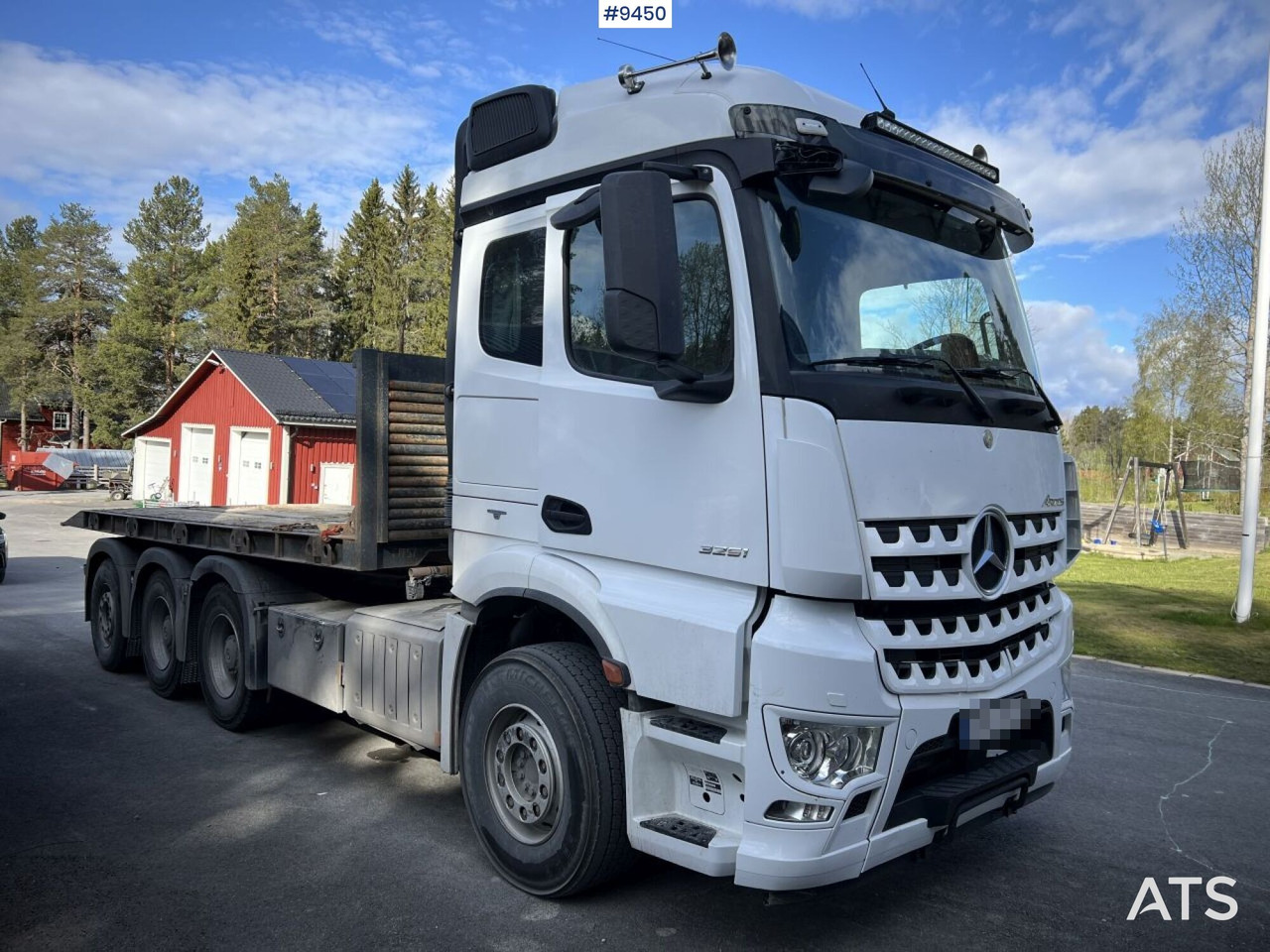 Mercedes Benz Arocs 3251 Tridem Hooklift, flatbed and concrete rotator - Camião polibenne: foto 2 Mercedes Benz Arocs 3251 Tridem Hooklift, flatbed and concrete rotator - Camião polibenne: foto 2